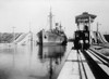 Ship Moves Through The Miraflores Lock Of Panama Canal History - Item # VAREVCHISL022EC030