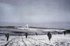 U.S. Infantry Advances Across Snow Covered Fields Toward Bastogne During The Battle Of The Bulge. Dec. 24-26 History - Item # VAREVCHISL037TX271