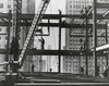 Iron Workers Raise Steel At 32Nd Floor Of The Esso Building In New York City. 1954. History - Item # VAREVCHISL038EC484