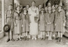 Eleanor Roosevelt With Girl Scouts Of Lexington History - Item # VAREVCHISL035EC260