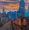 Subway in New-York City Poster Print by Atelier B Art Studio - Item # VARPDXBEGCIT268