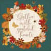 Fall Garden V Teal Poster Print by Katie Pertiet - Item # VARPDX46301