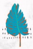 Blue Tropical Leaf I Poster Print by Isabelle Z - Item # VARPDXEZ206A