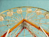 Red Ferris Wheel Poster Print by Gail Peck - Item # VARPDX10067A
