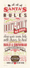 Santas Rules Poster Print by Stephanie Marrott - Item # VARPDXSM1511096