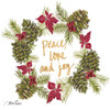 Pine Cone Christmas Wreath IV Poster Print by Gina Ritter - Item # VARPDX10267U