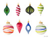 Christmas Ornaments Watercolor I Poster Print by Lanie Loreth - Item # VARPDX12162