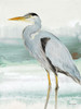 Heron on Seaglass  I Poster Print by Lanie Loreth - Item # VARPDX11923CA