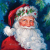 Hollyberry Santa Poster Print by Susan Comish - Item # VARPDXSCM1595