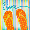 Flip Flop Retreat IV Poster Print by Julie DeRice - Item # VARPDX11790A