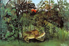 The Hungry Lion Poster Print by Henri Rousseau - Item # VARPDXR1192D