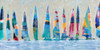 Dozen Colorful Boats Panel Poster Print by Dan Meneely - Item # VARPDX11189Q