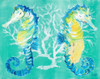 Seahorses on Coral Poster Print by Julie DeRice - Item # VARPDX10272B