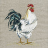Linen Rooster I Poster Print by Carol Robinson - Item # VARPDX19483