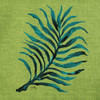 Leaf on Green Burlap Poster Print by Elizabeth Medley - Item # VARPDX11853BA