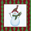 Snowman Zig Zag Square I Poster Print by Gina Ritter - Item # VARPDX12558