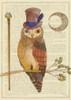 Steampunk Owl II Poster Print by Elyse DeNeige - Item # VARPDX13288