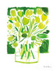 Lemon Green Tulips I Poster Print by Farida Zaman - Item # VARPDX44141