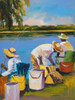Fishing I Poster Print by Jane Slivka - Item # VARPDX6251