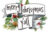 Merry Christmas Yall Poster Print by Lanie Loreth - Item # VARPDX12812B