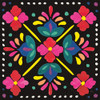 Floral Fiesta Tile I Poster Print by Laura Marshall - Item # VARPDX41503