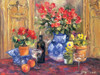 Red Flowers Poster Print by Allayn Stevens - Item # VARPDXSTE85