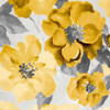 Yellow and Gray Floral Delicate I Poster Print by Lanie Loreth - Item # VARPDX10175HA