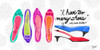 Too Many Shoes Poster Print by Studio Bella - Item # VARPDX20478