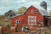 Red Country Barn Poster Print by Marie-Elaine Cusson - Item # VARPDXRB13016MC