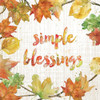 Fall Blessings Poster Print by Carol Robinson - Item # VARPDX17333