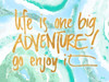 Life is One Big Adventure Poster Print by Patricia Pinto - Item # VARPDX11992K