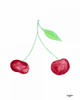 Two Cherries II Poster Print by Nola James - Item # VARPDX12122