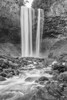 Tamanawas Falls II BW Poster Print by Stan Hellmann - Item # VARPDXPSHEL185