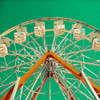 Green Ferris Wheel Poster Print by Gail Peck - Item # VARPDX10067B