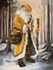Golden Santa Poster Print by Susan Comish - Item # VARPDXSCM1108