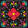 Floral Fiesta Tile XII Poster Print by Laura Marshall - Item # VARPDX41514