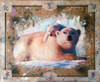 Polar bear with cub 01 Poster Print by Jean-Marc Chamard - Item # VARPDX11014