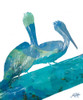 Watercolor Pelican II Poster Print by Julie DeRice - Item # VARPDX10749G