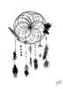 Dark Midnight Dream Catcher II Poster Print by Julie DeRice - Item # VARPDX12561E
