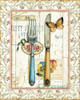 Rose Garden Utensils I Poster Print by Lisa Audit - Item # VARPDX10785