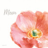 Garden Poppy Flipped on White Crop II Mom Poster Print by Danhui Nai - Item # VARPDX41681
