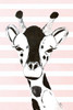 Giraffe On Stripes Poster Print by Kali Wilson - Item # VARPDX12731BT