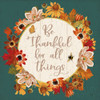 Fall Garden IV Teal Poster Print by Katie Pertiet - Item # VARPDX46300