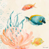 Tropical Teal Coral Medley II Poster Print by Lanie Loreth - Item # VARPDX12181J