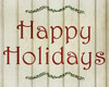 Happy Holidays Poster Print by Kimberly Allen - Item # VARPDXKARC158B