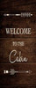 Welcome Cabin Poster Print by Victoria Brown - Item # VARPDXVBPL014F