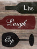 Live Laugh Sip Poster Print by Sheldon Lewis - Item # VARPDXSLBRC324B