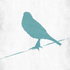 Little Spring Bird On Wire Poster Print by Sheldon Lewis - Item # VARPDXSLBSQ221B1