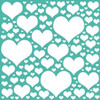 Teal Heart Storm Poster Print by Lauren Gibbons - Item # VARPDXGLSQ185C