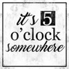 5 O Clock Poster Print by Cynthia Alvarez - Item # VARPDXCCSQ039B